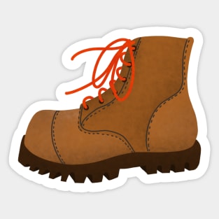 "Let's Go Hiking" Sticker